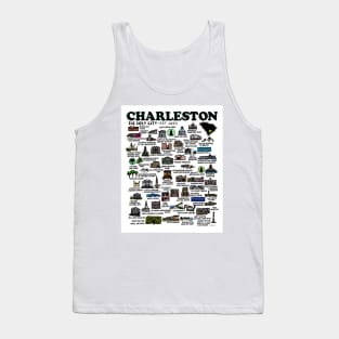 Charleston Map Tank Top